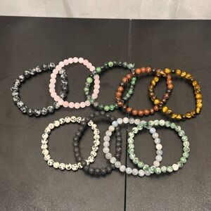Chic Beaded Bracelet Set in Multicolor